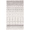 SAFAVIEH Tulum Ivory/Grey Rug: Soft Rustic Patterns & Boho-Chic Style